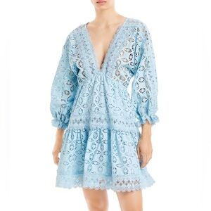 REVOLVE Waimari Amante Blue Mini Dress OFFERS WELCOME